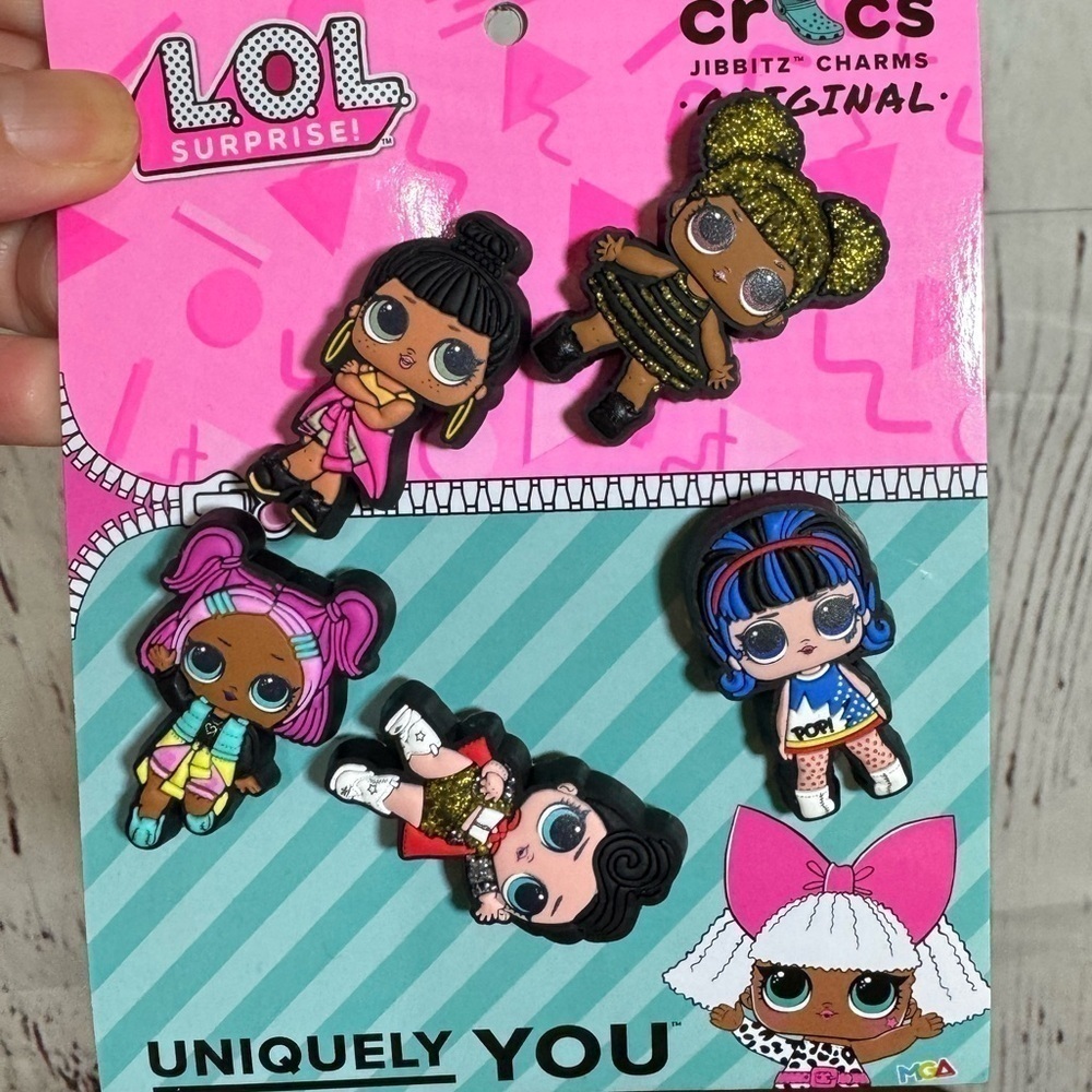 L.O.L. Surprise! X Crocs Jibbitz Shoe Charms - Multicolor